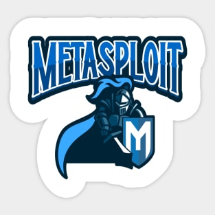 Metasploit Warrior Sticker